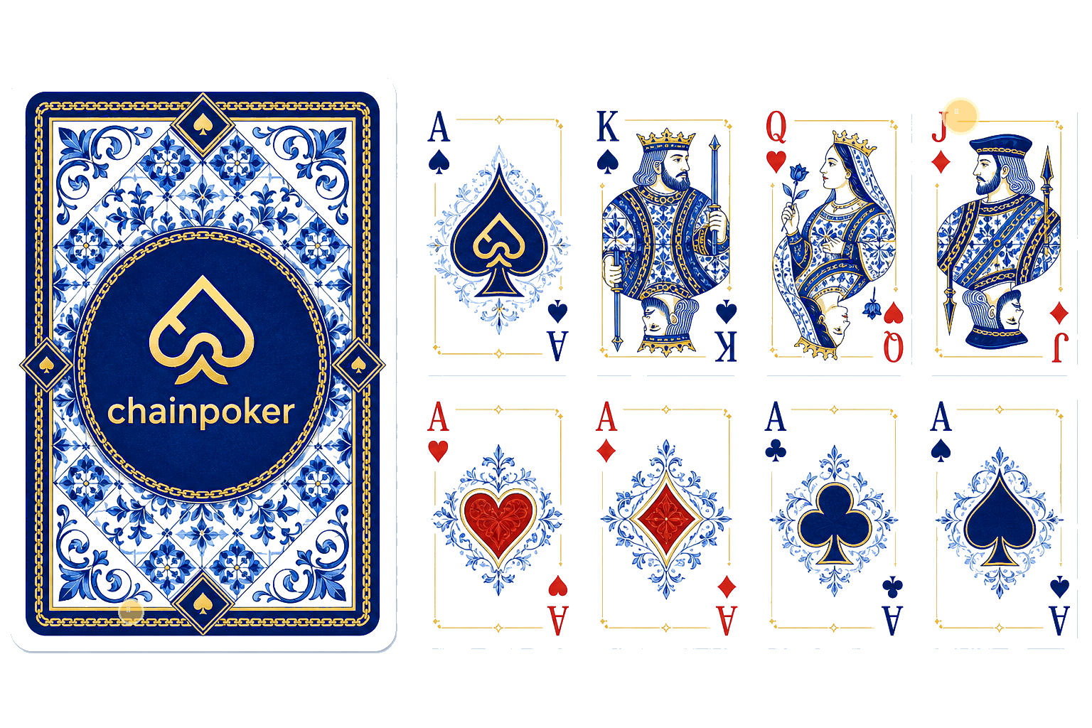 Blue ChainPoker shuffler